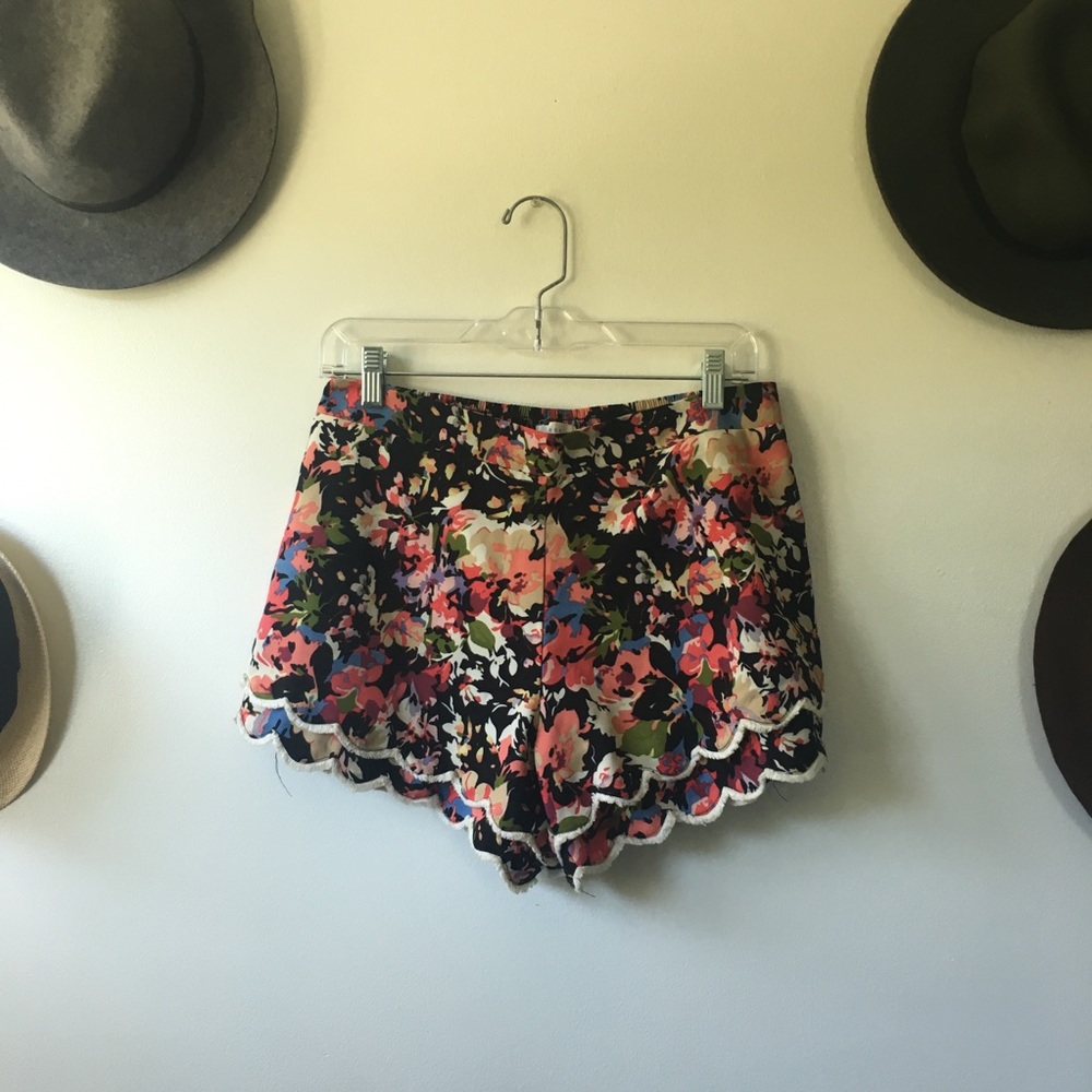 Lush Floral Shorts